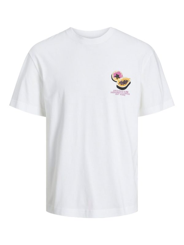 T-Shirt JACK & JONES 12252175 Λευκό
