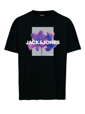 T-Shirt JACK & JONES 12256159 Μαύρο