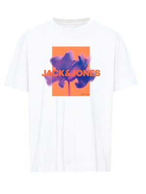 T-Shirt JACK & JONES 12256159 Λευκό