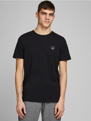 T-Shirt JACK & JONES 12256700 Μαύρο