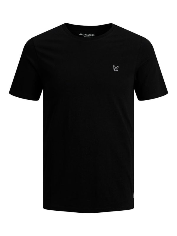 T-Shirt JACK & JONES 12256700 Μαύρο