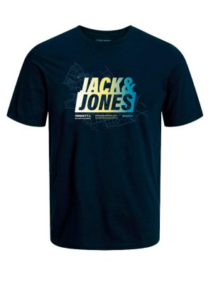 T-Shirt JACK & JONES 12257908 Navy