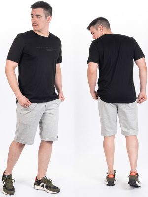 Κοντομάνικη Μπλούζα T-Shirt Paco & CO 2431032 Μαύρο