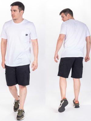 Κοντομάνικη Μπλούζα T-Shirt Paco & CO 2431059 Λευκό