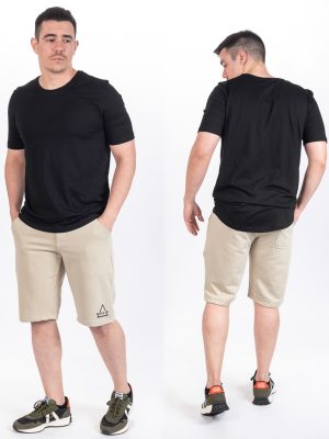 Κοντομάνικη Μπλούζα T-Shirt Paco & CO 2431801 Μαύρο