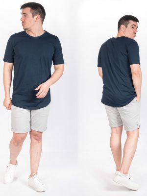 Κοντομάνικη Μπλούζα T-Shirt Paco & CO 2431801 Navy