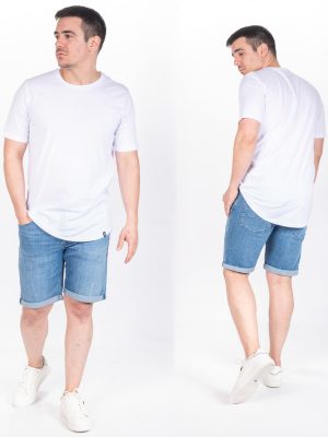 Κοντομάνικη Μπλούζα T-Shirt Paco & CO 2431801 Λευκό