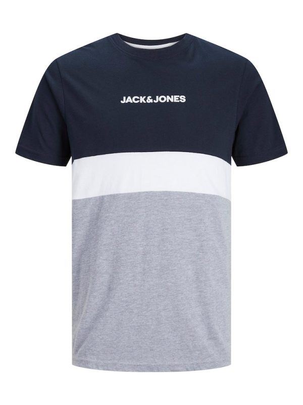 T-Shirt σε Μεγάλα Μεγέθη JACK & JONES 12243653 Navy