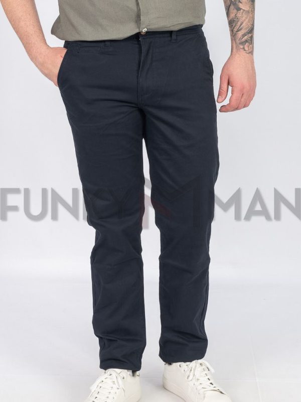 Chinos Παντελόνι DOUBLE CP-413 Navy