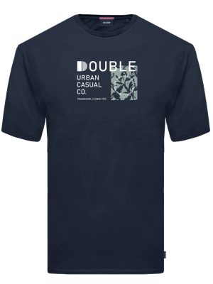 T-Shirt DOUBLE TS-2002S Navy