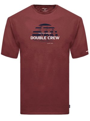 T-Shirt DOUBLE TS-2004S RED