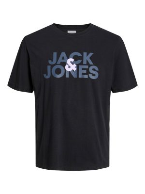T-Shirt JACK & JONES 12250263 Μαύρο