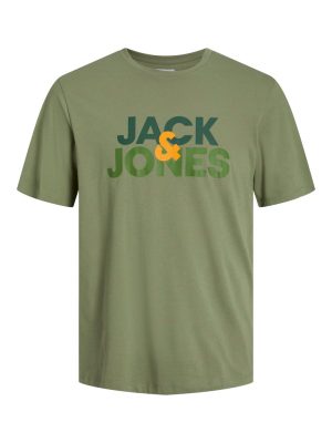 T-Shirt JACK & JONES 12250263 Green