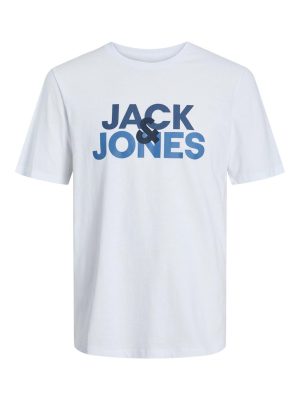 T-Shirt JACK & JONES 12250263 Λευκό