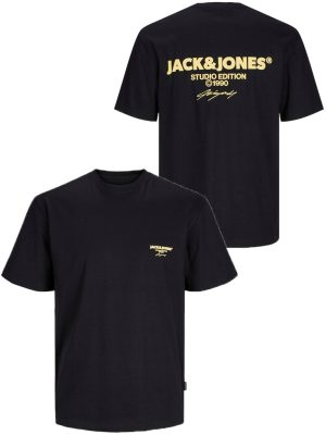 T-Shirt JACK & JONES 12256494 Μαύρο