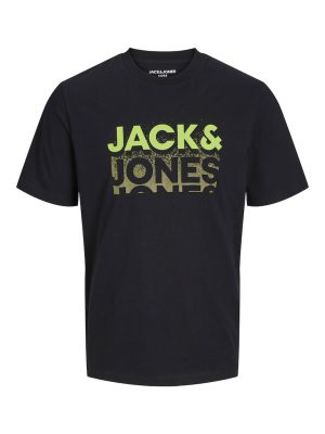 T-Shirt JACK & JONES 12269969 Μαύρο