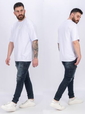 Κοντομάνικη Μπλούζα T-Shirt Paco & CO 2431068 Λευκό