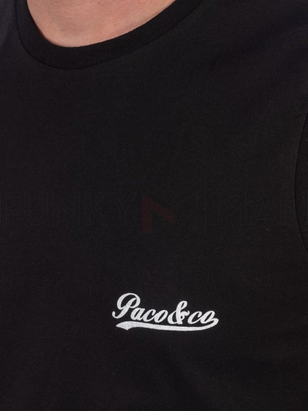Αμάνικη Μπλούζα Paco & Co 2431804 Μαύρο