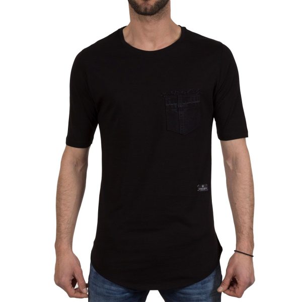 Ανδρική μπλούζα T-Shirt Cover Indian 0101 Μαύρο