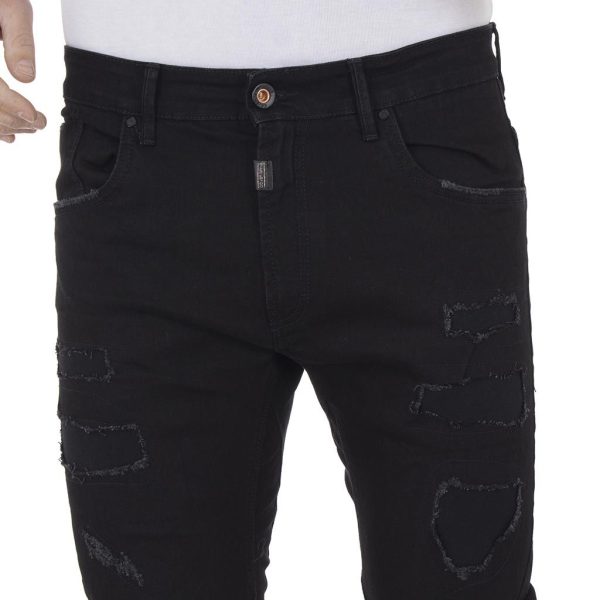 Τζιν Παντελόνι COVER Jeans TYPEC 9153 Μαύρο