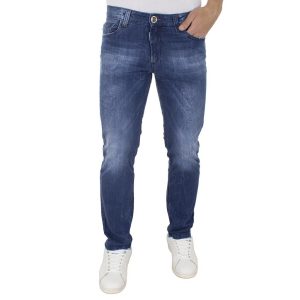 Τζιν Παντελόνι DAMAGED Jeans D76D regular Μπλε