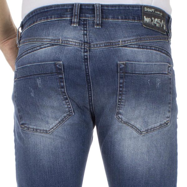 Τζιν Παντελόνι SHAFT Jeans L717 Μπλε