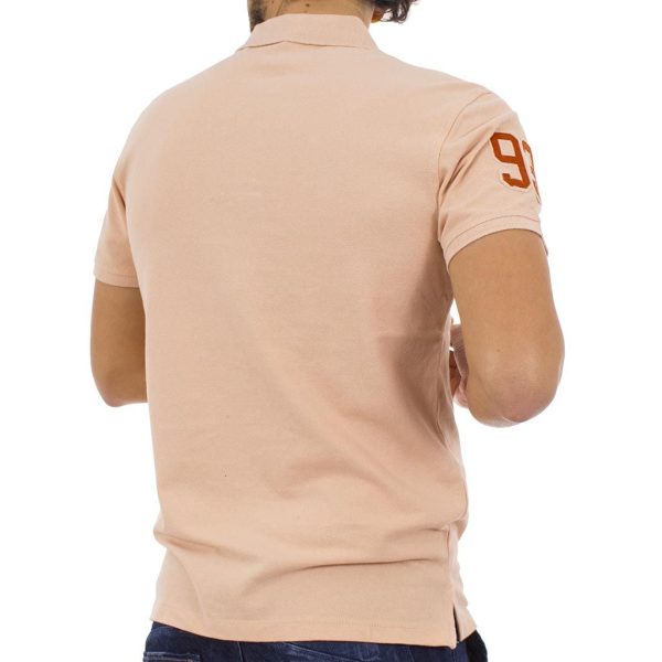 Κοντομάνικη Μπλούζα με Γιακά Polo BLEND Poloshirt 20704970 ανοιχτό Ροζ