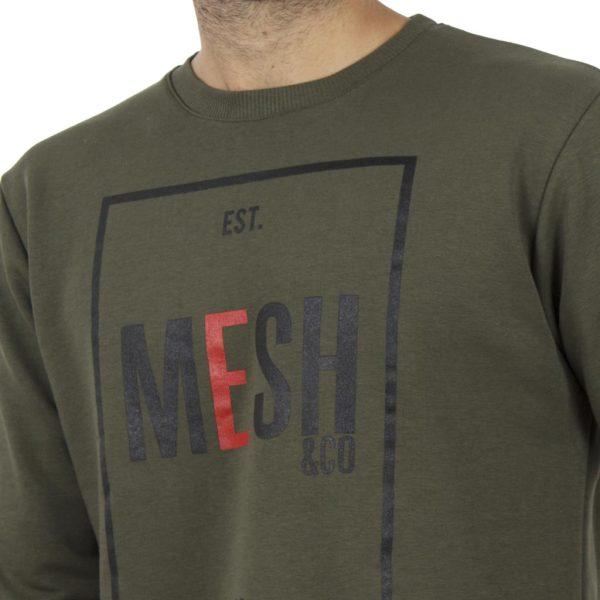 Μακρυμάνικη Μπλούζα MESH&CO Frontline 05-285 Χακί