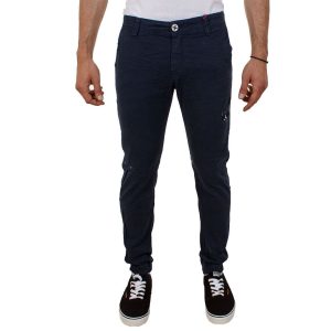 Παντελόνι Damaged jeans D32 Navy