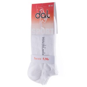 Κάλτσες Σοσόνια dal socks 905 Λευκό σετ 3 ζευγάρια