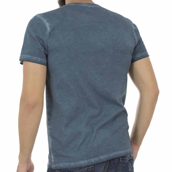 Κοντομάνικη Μπλούζα T-Shirt Back2Jeans B23 Βεραμάν