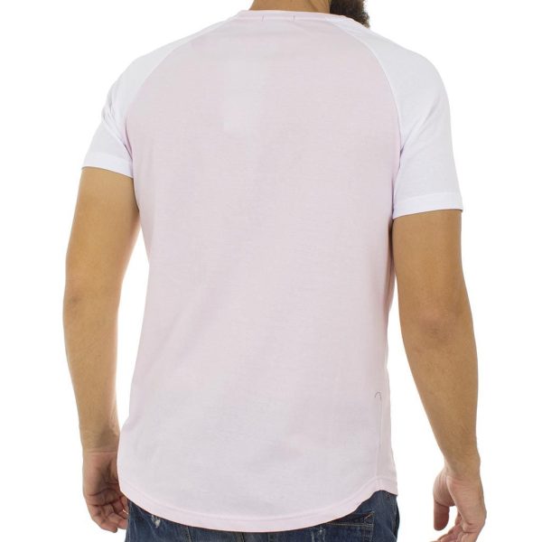 Κοντομάνικη Μπλούζα T-Shirt FREE WAVE 81129 ανοιχτό Ροζ