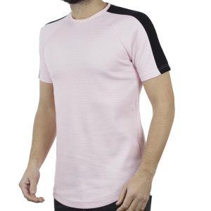 Κοντομάνικη Πικέ Μπλούζα Pique T-shirt Free Wave 82108 Ροζ