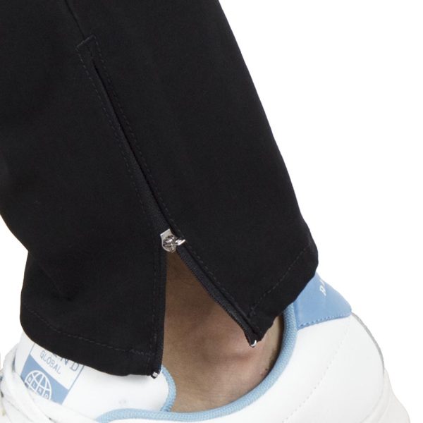 Παντελόνι Chinos με Φερμουάρ κάτω COVER BUTTER T0074 Μαύρο